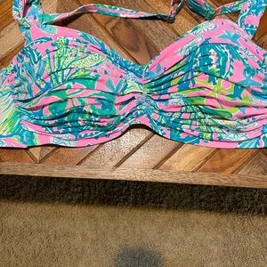 NWT 38D Lily Pulitzer Mandevilla Baby Swimsuit top